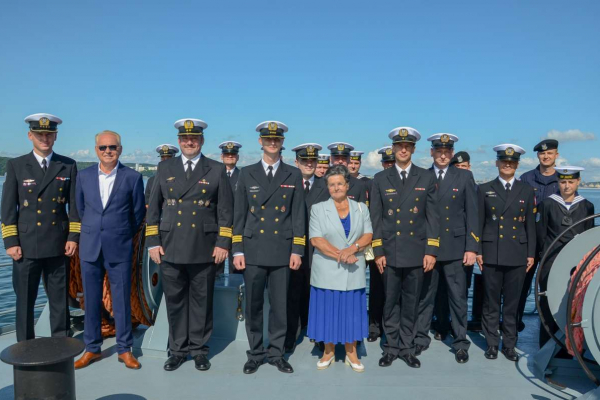 Nowy dowódca zbiornikowca ORP Bałtyk