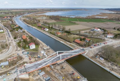 Przekop przez Mierzeję: przed wakacjami zostanie oddany do użytku obrotowy most w Nowak...