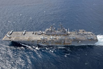 Żołnierz, który wypadł za burtę, pierwszą amerykańską ofiarą operacji pr...