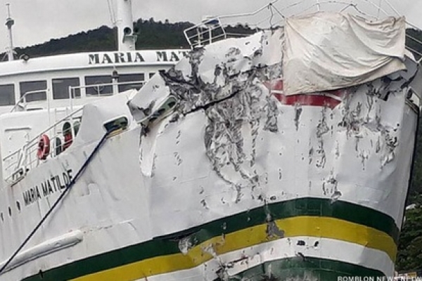 Poważna kolizja promu na Filipinach