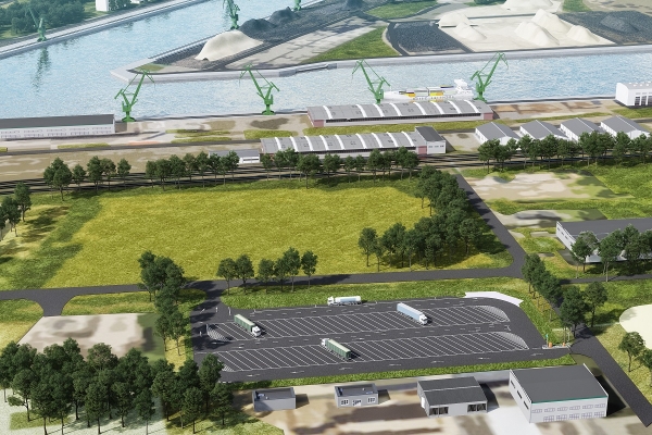 Rozpoczyna się budowa parkingu buforowego w Porcie Gdańsk