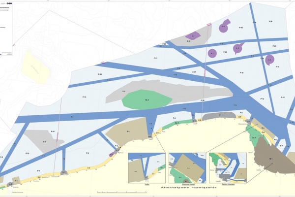 Gdzie powinny się znaleźć morskie farmy wiatrowe i podmorskie rurociągi?