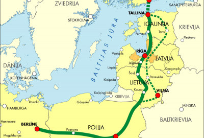 PKP Cargo liczy na wzrost przewozów na magistrali kolejowej Rail Baltica...