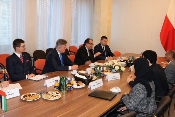 Minister Rozwoju Infrastruktury Zjednoczonych Emiratów Arabskich z wizytą w MGMiŻŚ