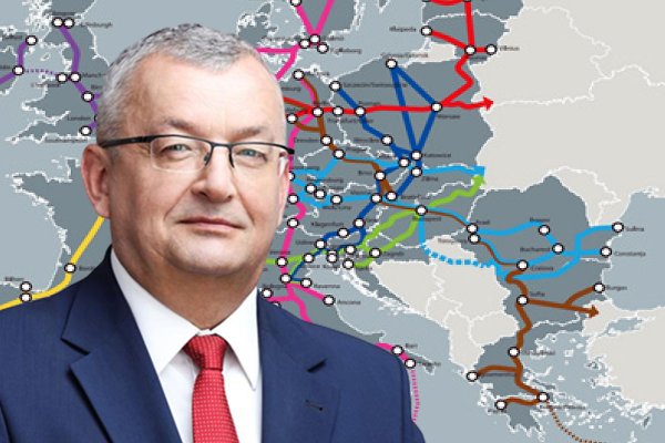 Minister Adamczyk o sieci transportowej TEN-T: ten korytarz to silnik rozwoju gospodarc...