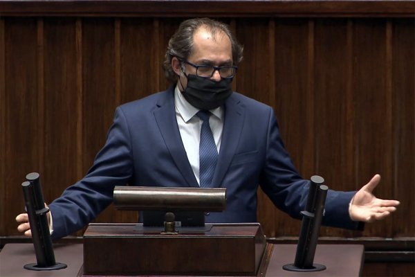 Poseł Rutka (Lewica): złożyłem zawiadomienie do prokuratury przeciwko wiceministrowi Gr...