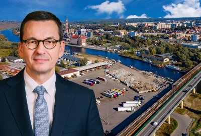 Premier Morawiecki: władze Elbląga w sprawie portu zachowują się jak pie...