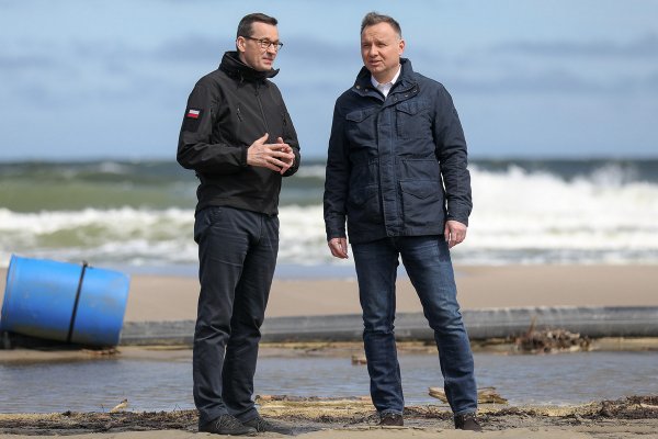 Prezydent: CPK i budowa kanału na Mierzei Wiślanej będą przynosiły ewidentne profity pa...