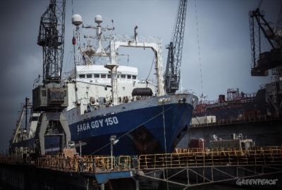 Według Greenpeace jednostka dalekomorska z Polski przyczynia się do prze...