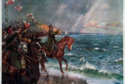 Zaślubiny Polski z morzem Senat przyjął uchwałę w setną rocznicę Zaślubin Polski z Morzem 10 lutego 1920 roku w P...