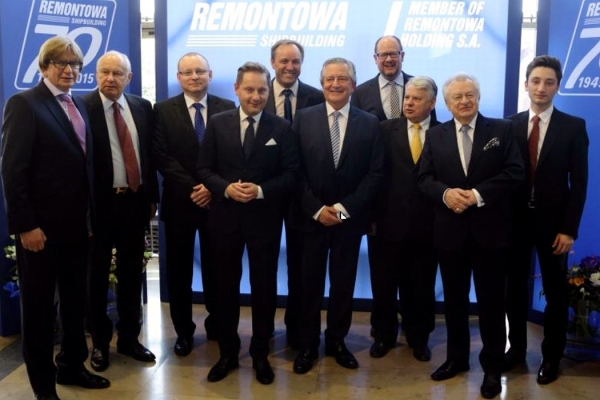 Wielka gala w Teatrze Wybrzeże na 70-lecie stoczni Remontowa Shipbuilding