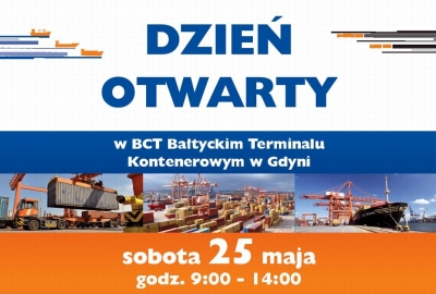 W sobotę w BCT w Gdyni - pierwszy w Polsce Dzień Otwarty terminalu kontenerowego