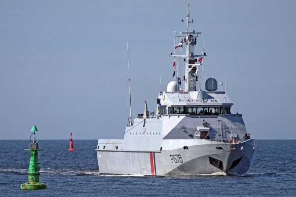 Wizyta francuskiego patrolowca - Pluvier od piątku w Gdańsku