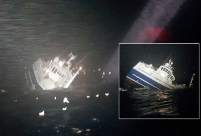 Nowy statek rybacki Fay zatonął na Morzu Barentsa - załoga uratowana