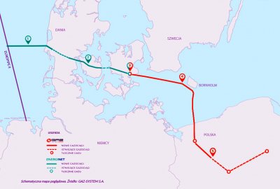 Baltic Pipe mapa