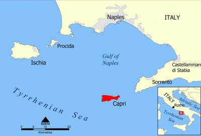 Wyspa Capri zamieniona w twierdzę - przypłyną na nią szefowie dyplomacji...