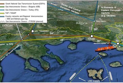 Bułgaria kupiła 20 proc. udziałów w greckim terminalu LNG w Aleksandropo...