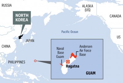 Lotniskowiec USS Theodore Roosevelt na Guam