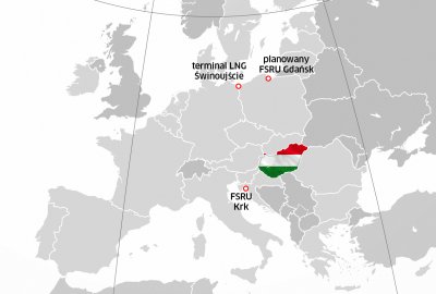 Czy Węgry mogą, zamiast z Rosji, kupować gaz przez terminale LNG w Chorw...