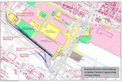 Projekt ''Budowy terminalu intermodalnego na terenie Centrum Logistycznego Portu Gdynia...