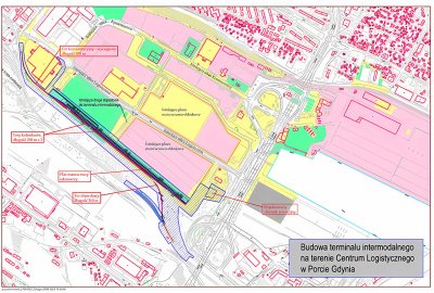 Projekt ''Budowy terminalu intermodalnego na terenie Centrum Logistyczne...