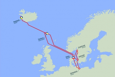 Zmiany w serwisach żeglugowych Eimskip także dla Świnoujścia