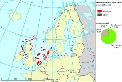 Czterokrotny wzrost morskiej energetyki wiatrowej planowany na Morzu Północnym