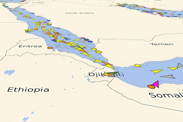 Pocisk wystrzelony przez bojowników Huti eksplodował w pobliżu statku na Morzu Czerwony...
