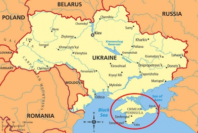 Rosyjski 'strongman' przeciąga statek na cześć aneksji Krymu, Europa o n...