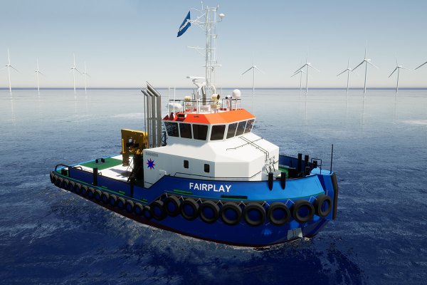 Pierwszy nowy statek zamówiony dla polskiego offshore wind - uniwersalny holownik i jed...
