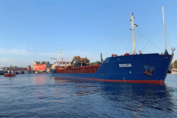 Rekordowe przeładunki w porcie morskim Ustka