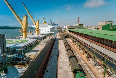 Sankcje nałożone na Białoruś zmniejszą jej eksport potażu przez port Kła...