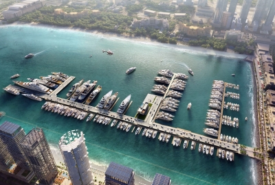 Nowa marina i port dla jachtów i superjachtów w Dubaju