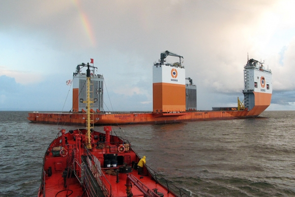 Ship-Service bunkrował największy ciężarowiec wpływny świata [ZDJĘCIA]