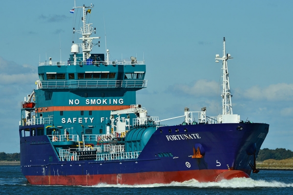 Szczecin: Amuleth - najnowszy i najmłodszy statek w Unibaltic?