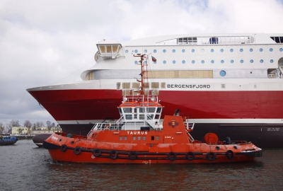 Holowniki WUŻ Port and Maritime Services Ltd są w stanie obsłużyć największe statki[GAL...