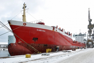 Pożar na polskim statku Corina u wybrzeży Norwegii