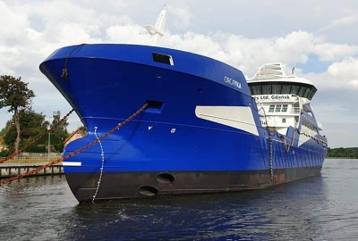 Kolejny częściowo wyposażony transportowiec ryb ze stoczni Marine Projec...