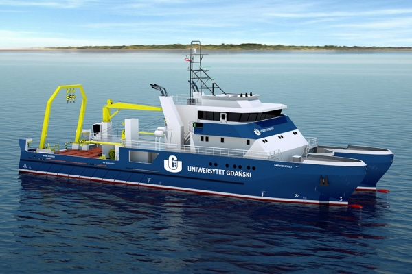 Jutro ceremonia chrztu statku naukowo-badawczego Oceanograf