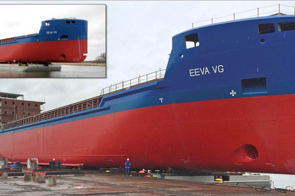 Polski kadłub pierwszy w nowej niemiecko-holenderskiej stoczni