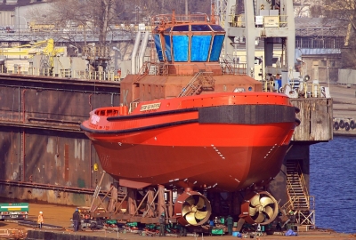Statek jak toyota prius zwodowano w piątek w Gdyni
