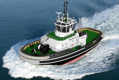 W Gdańsku zwodowano holownik do obsługi nowych lotniskowców Royal Navy