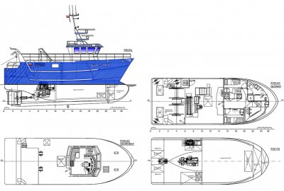 Nowy kuter rybacki Fredmarko ze Stoczni Parsęta dla armatora z Kołobrzeg...