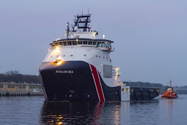 Avalon Sea ze stoczni Remontowa Shipbuilding w próbach morskich [VIDEO]