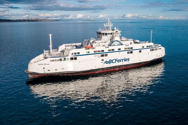 Czwarty niskoemisyjny prom klasy 'Salish' ze stoczni Remontowa Shipbuilding już ''w dom...
