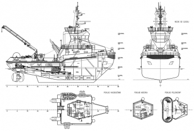 Wkrótce w stoczni Remontowa Shipbuilding wodowanie holownika dla MW RP