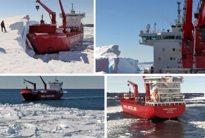 Zbudowany w Gdańsku kontenerowiec dostarcza zaopatrzenie dla badaczy Antarktydy [video]...