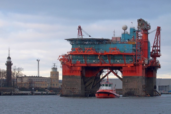 Safe Bristolia, po sztormowych przejściach, już w gdańskiej Remontowej SA