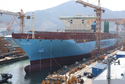 Pierwsza pełna trasa Maersk Triple E
