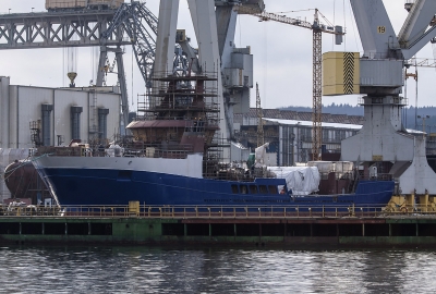Stocznia Crist zwodowała statek do przewozu żywych ryb Aqua Tromøy
